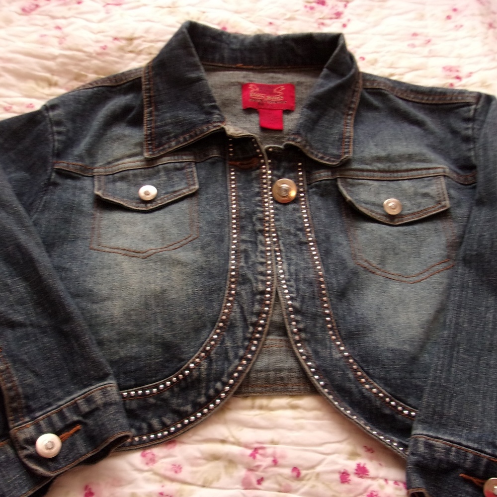 Cropped Denim Jacket